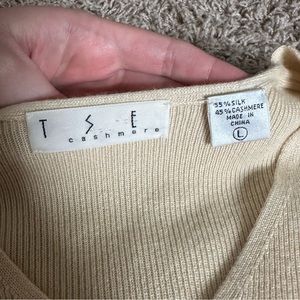 TSE Cashmere / Silk Beige Sweater